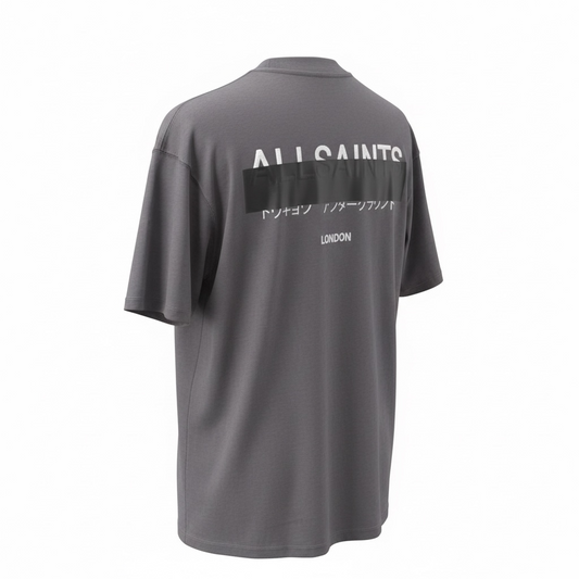 REDACT SS CREW NECK OVERSIZED T-SHIRT
