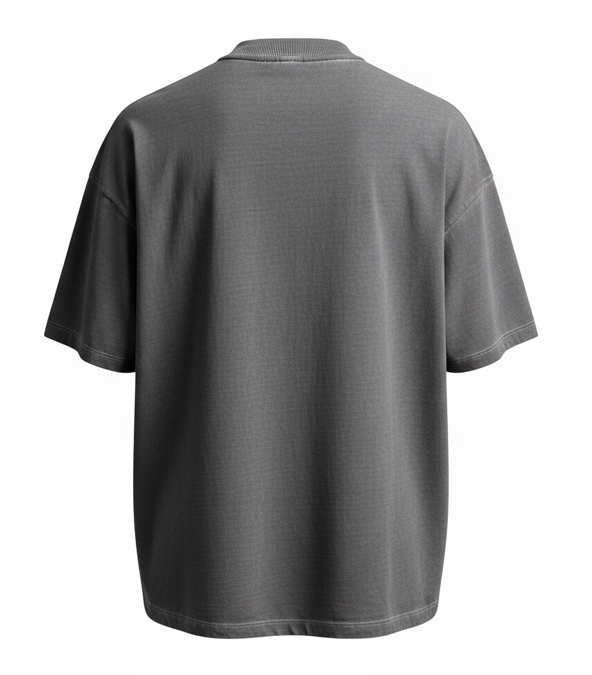 BASIC PARC SS CREW NECK OVERSIZED T-SHIRT