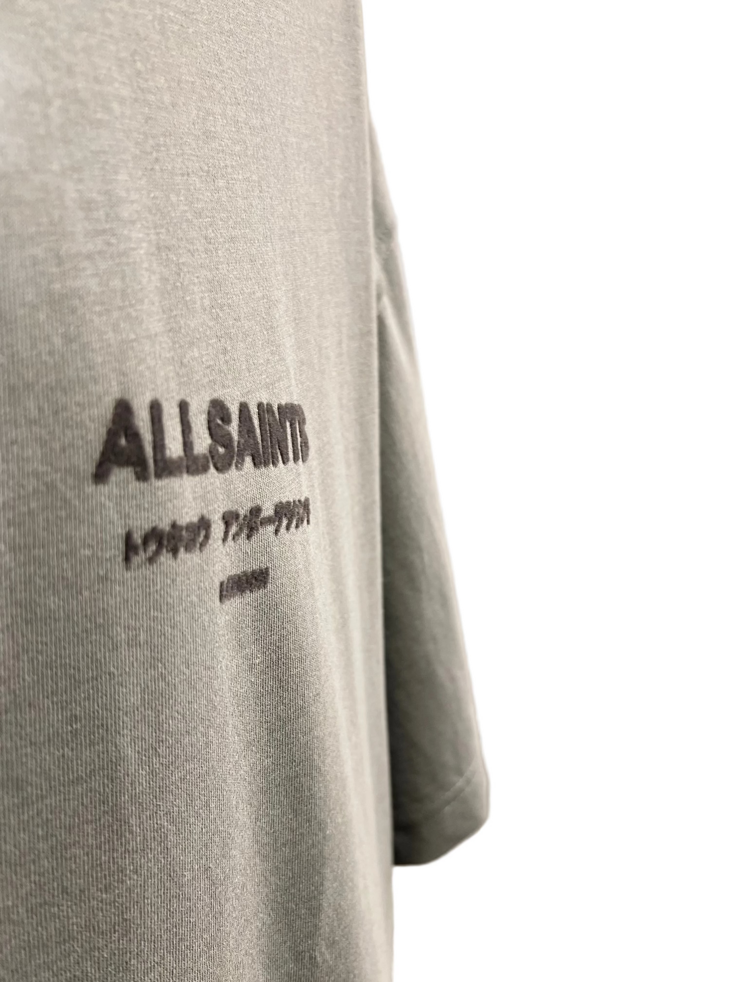 XANDER FLOCKED OVERSIZED T-SHIRT