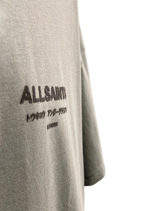 XANDER FLOCKED OVERSIZED T-SHIRT