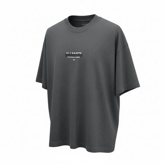REDACT SS CREW NECK OVERSIZED T-SHIRT