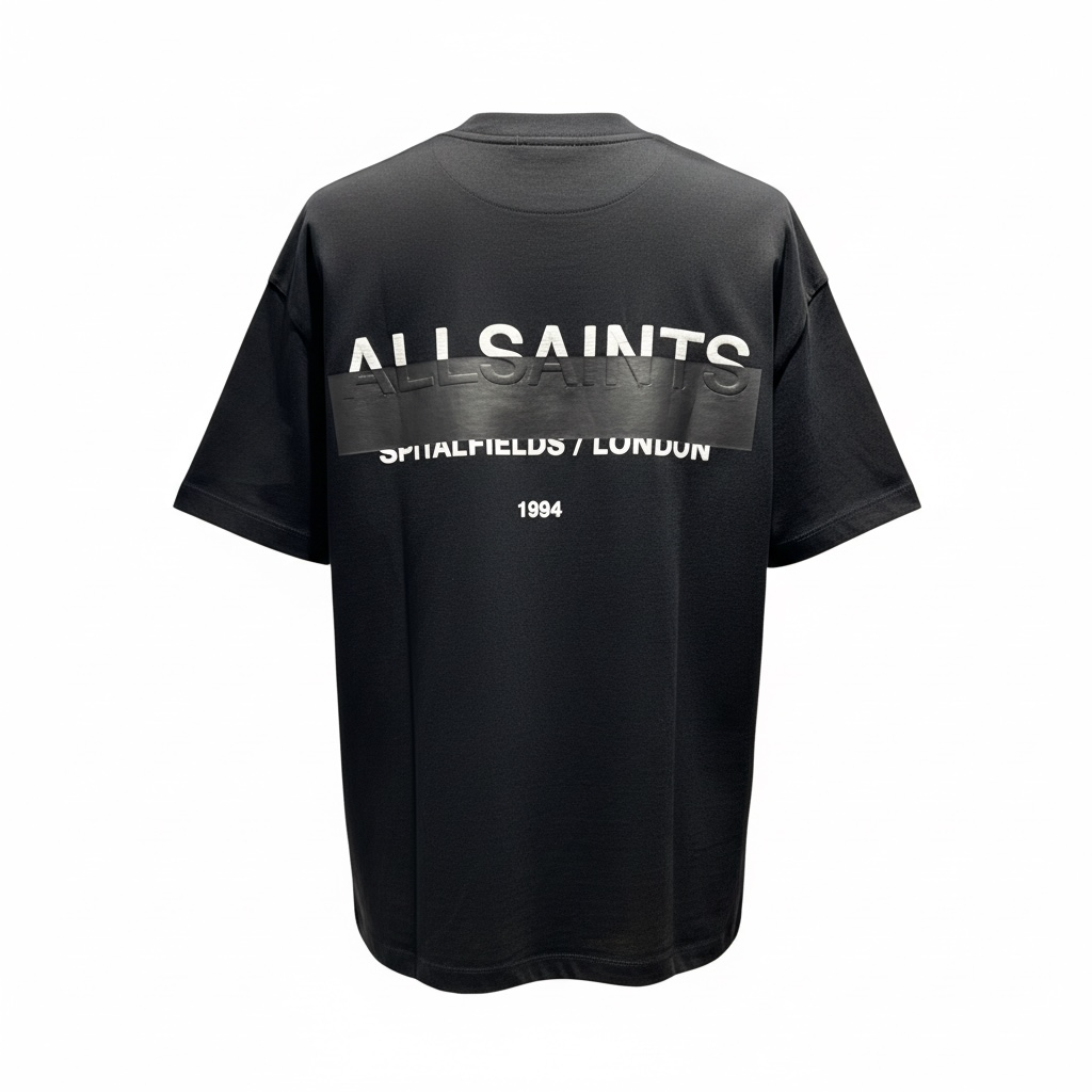 REDACT SS CREW NECK OVERSIZED T-SHIRT