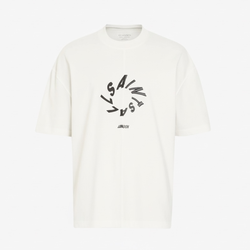 HALO OVERSIZED LOGO CREW NECK OVERSIZED T-SHIRT