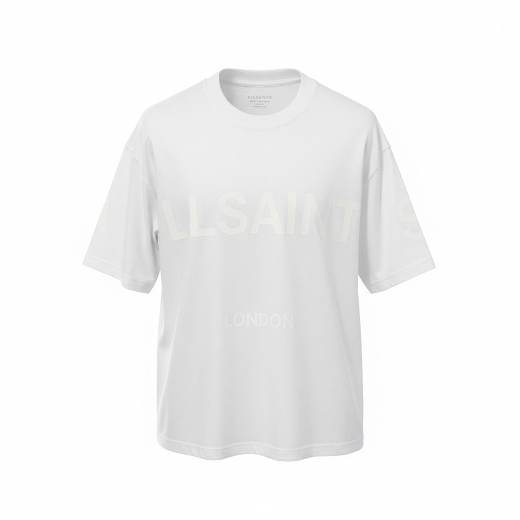 BIGGY OVERSIZED LOGO PRINT T-SHIRT