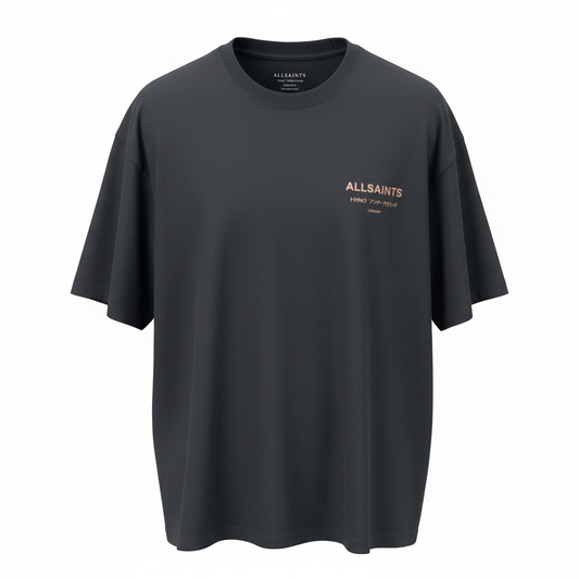 OVERSIZED UNDERGROUND CREWNECH T-SHIRT SNAKE PRINT