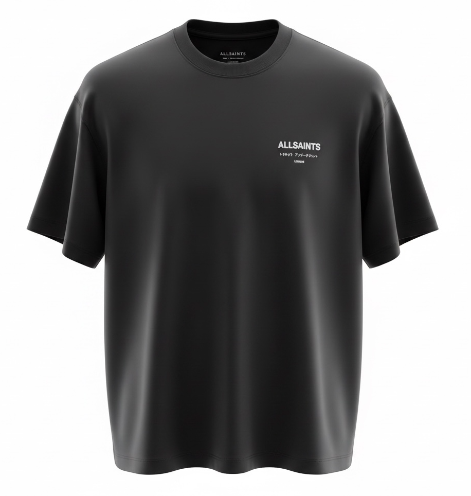 UNDERGROUND OVERSIZED CREW NECK T-SHIRT