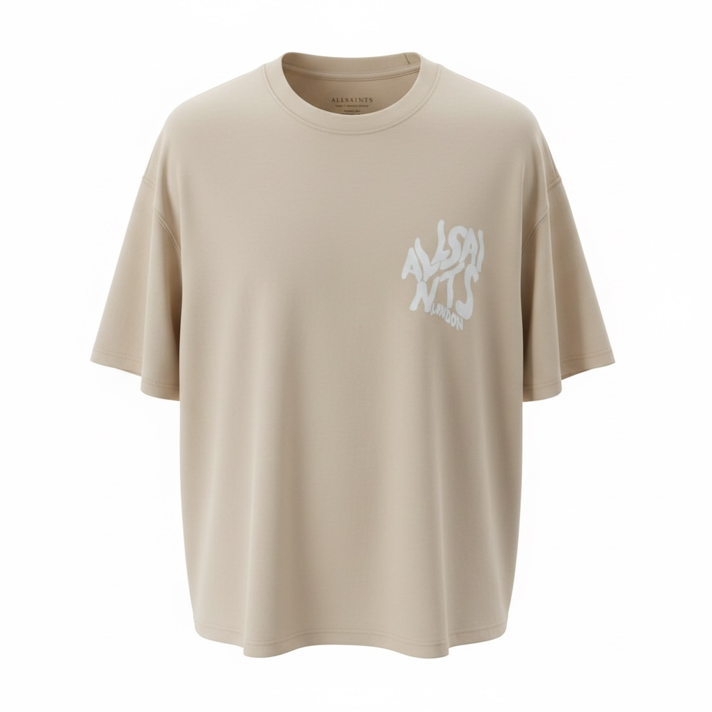 ORLANDO LOGO PRINT OVERSIZED T-SHIRT