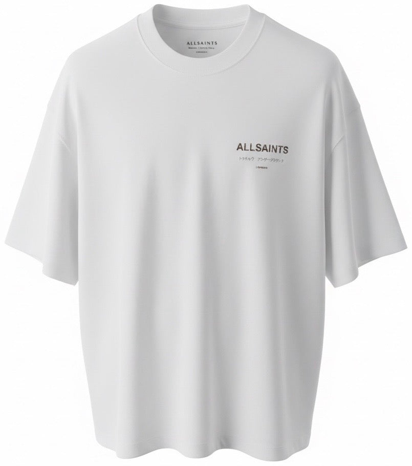 OVERSIZED UNDERGROUND CREWNECH T-SHIRT CAMOFLAUGE PRINT