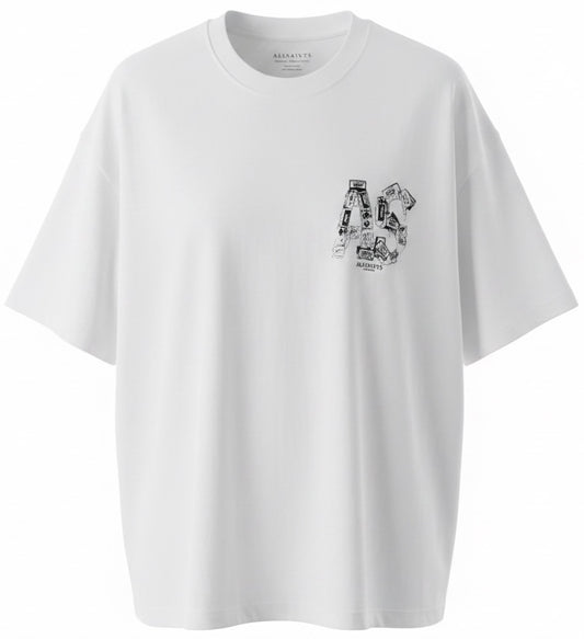 MIXTAPE OVERSIZED GRAPHIC T-SHIRT