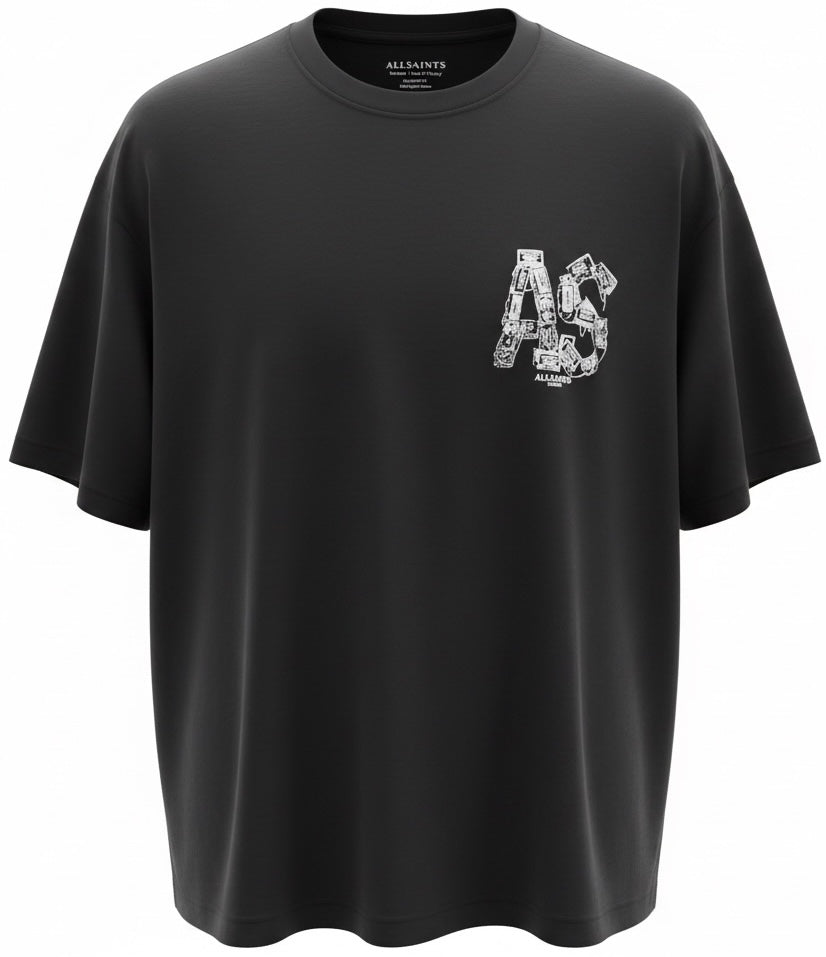 MIXTAPE OVERSIZED GRAPHIC T-SHIRT