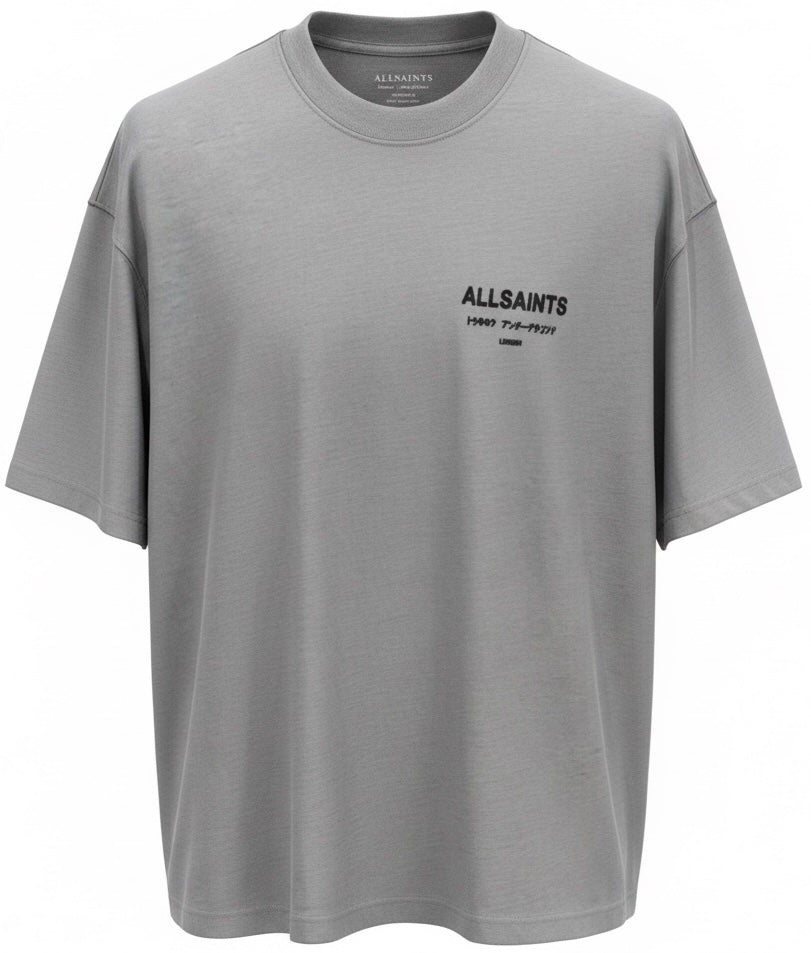 XANDER FLOCKED OVERSIZED T-SHIRT