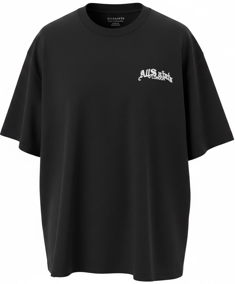 EMBROIDRED OVERSIZED CREW T-SHIRT