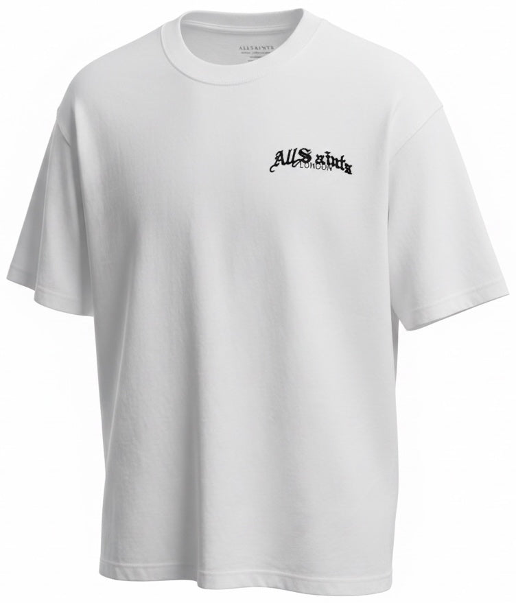 EMBROIDRED OVERSIZED CREW T-SHIRT