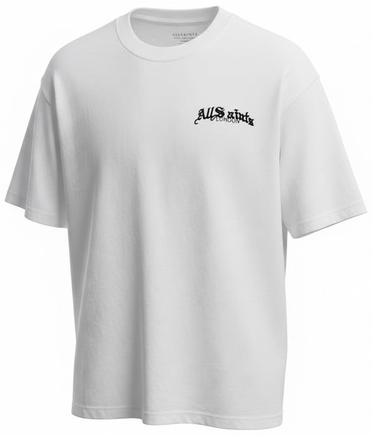 EMBROIDRED OVERSIZED CREW T-SHIRT