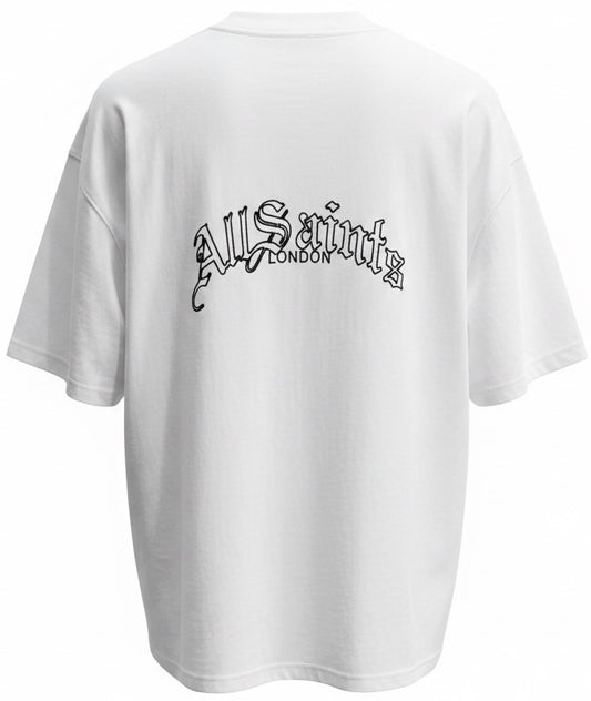 EMBROIDRED OVERSIZED CREW T-SHIRT