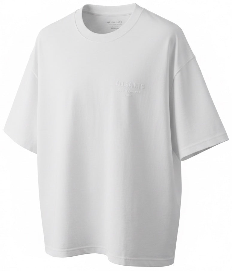 XANDER FLOCKED OVERSIZED T-SHIRT