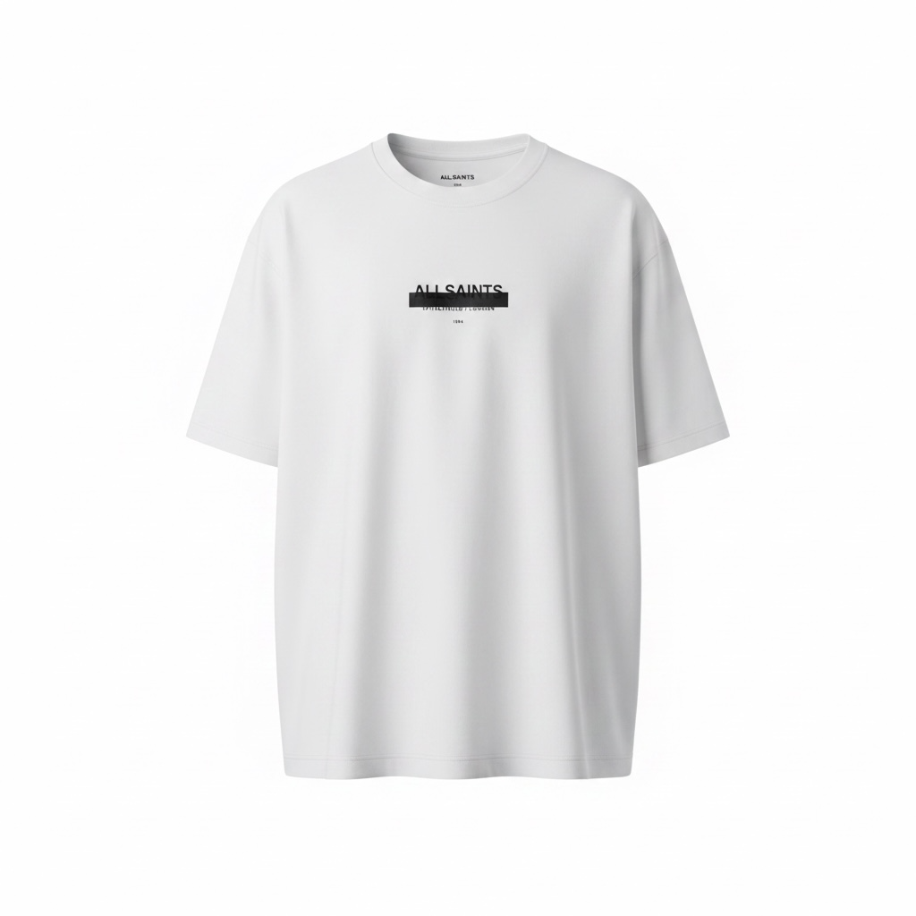 REDACT SS CREW NECK OVERSIZED T-SHIRT