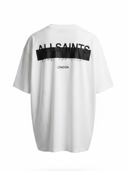 UNDERGROUND REDACT OVERSIZED EMBRIODERED LOGO T-SHIRT