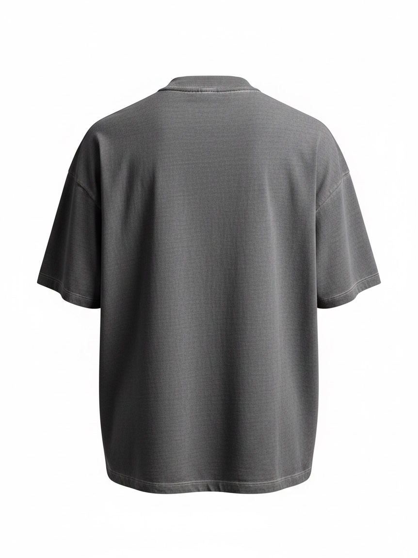 BASIC PARC SS CREW NECK OVERSIZED T-SHIRT