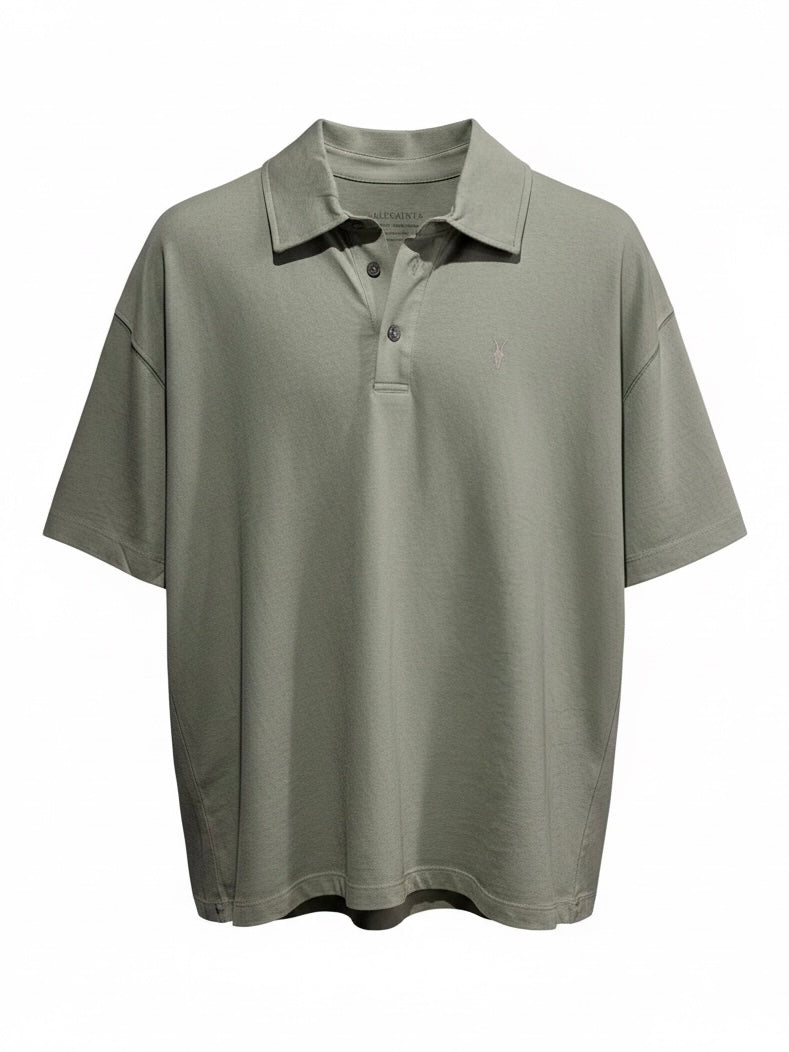 LEX SHORT SLEEVES RAMSKULL POLO OVERSIZED SHIRT