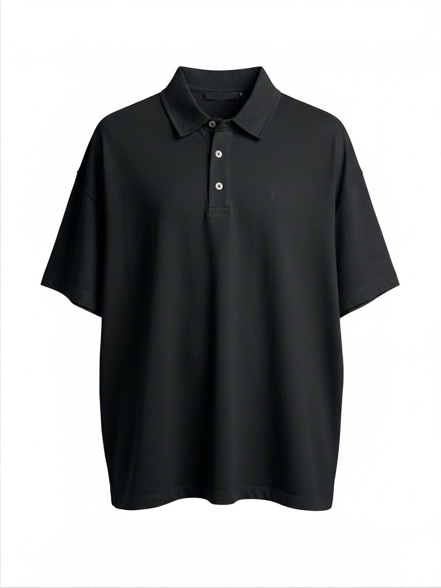 LEX SHORT SLEEVES RAMSKULL POLO OVERSIZED SHIRT