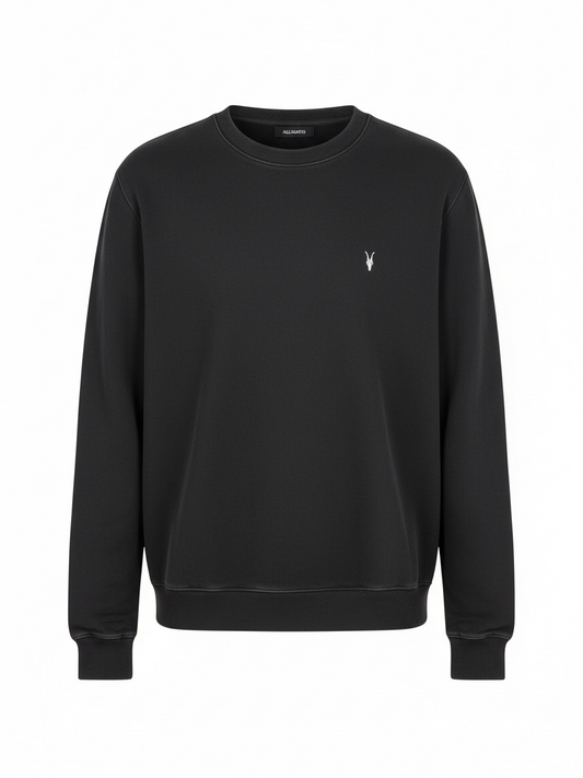 Raven Crew Neck Basic Black