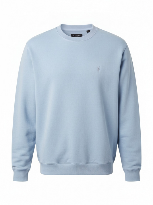 Raven Crew Neck Basic Baby Blue