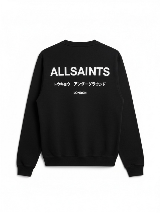 Underground X Crew Sweatshirt Black