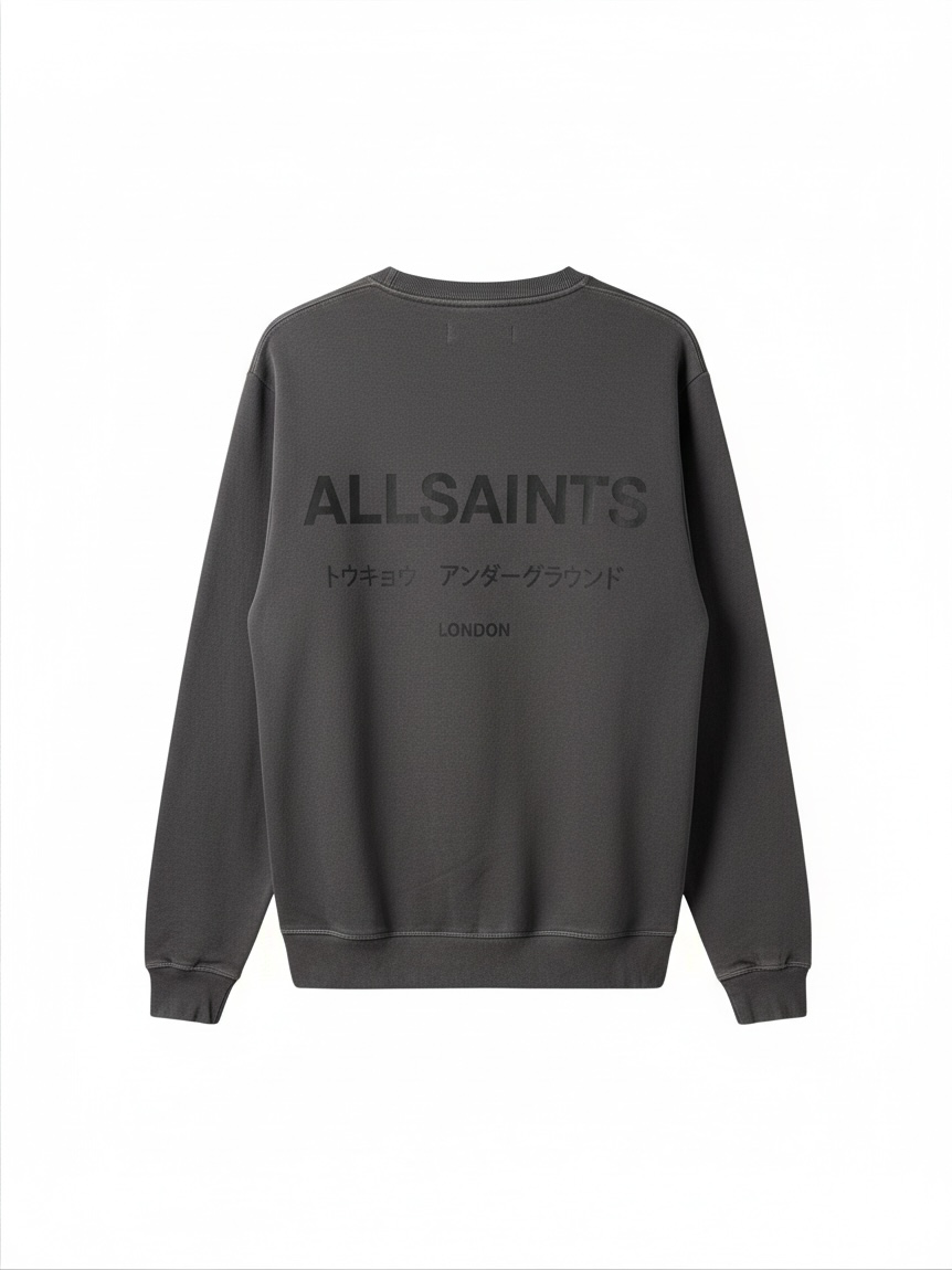 Underground X Crew Sweatshirt Dark Grey