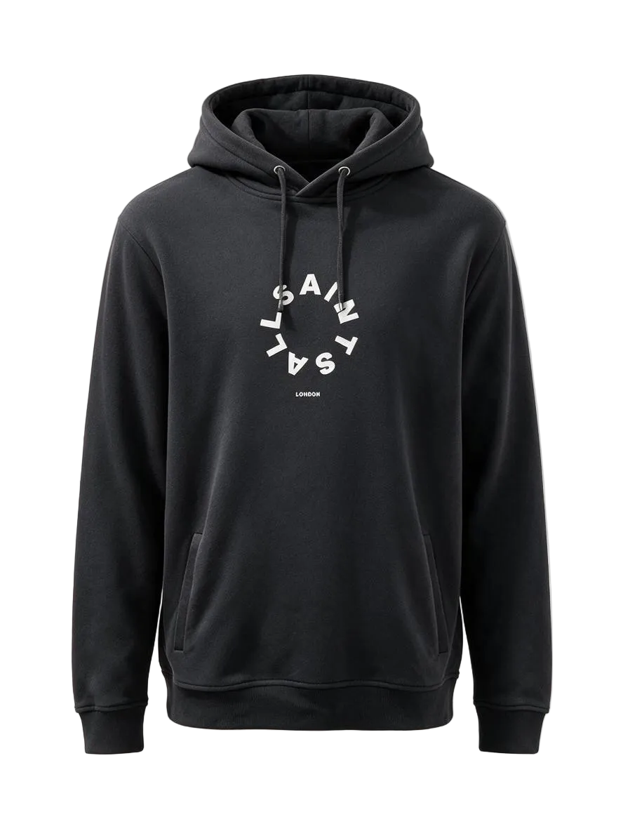 Black Raven Oth Hoodie Circle White Logo