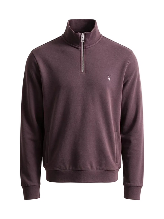 Raven Half Zip Burgundy