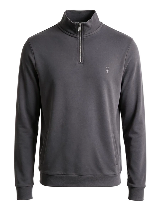 Raven Half Zip Dark Grey
