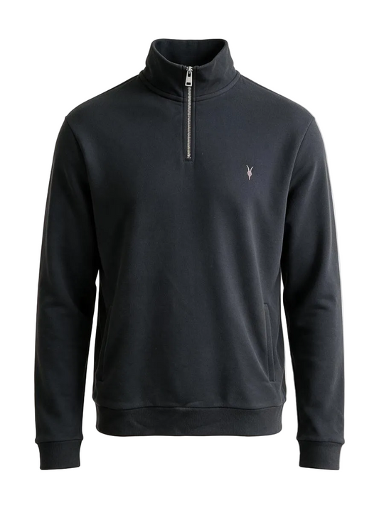 Raven Half Zip Black