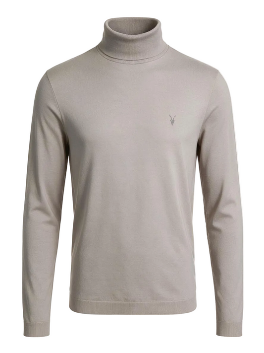 Parlour LS Roll Neck Light Brown