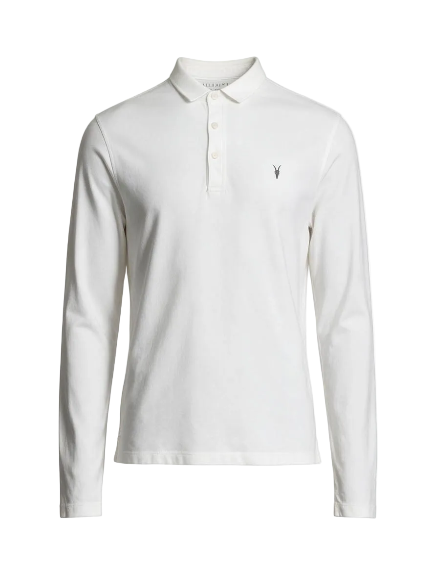 Reform LS Polo Shirt White