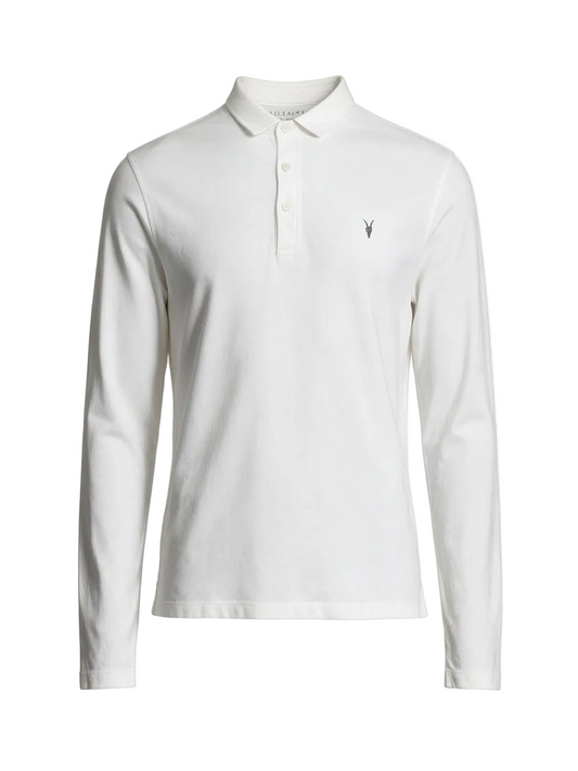 Reform LS Polo Shirt White