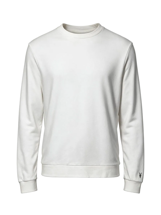 Haste LS Crew Neck White